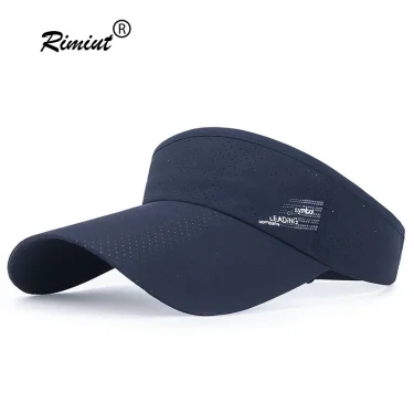 Fashion Summer Sport Outdoor Sun Hats Big Brim Empty Top Baseball Caps Quick Dry Hats for Women& Men Golf Hat 1