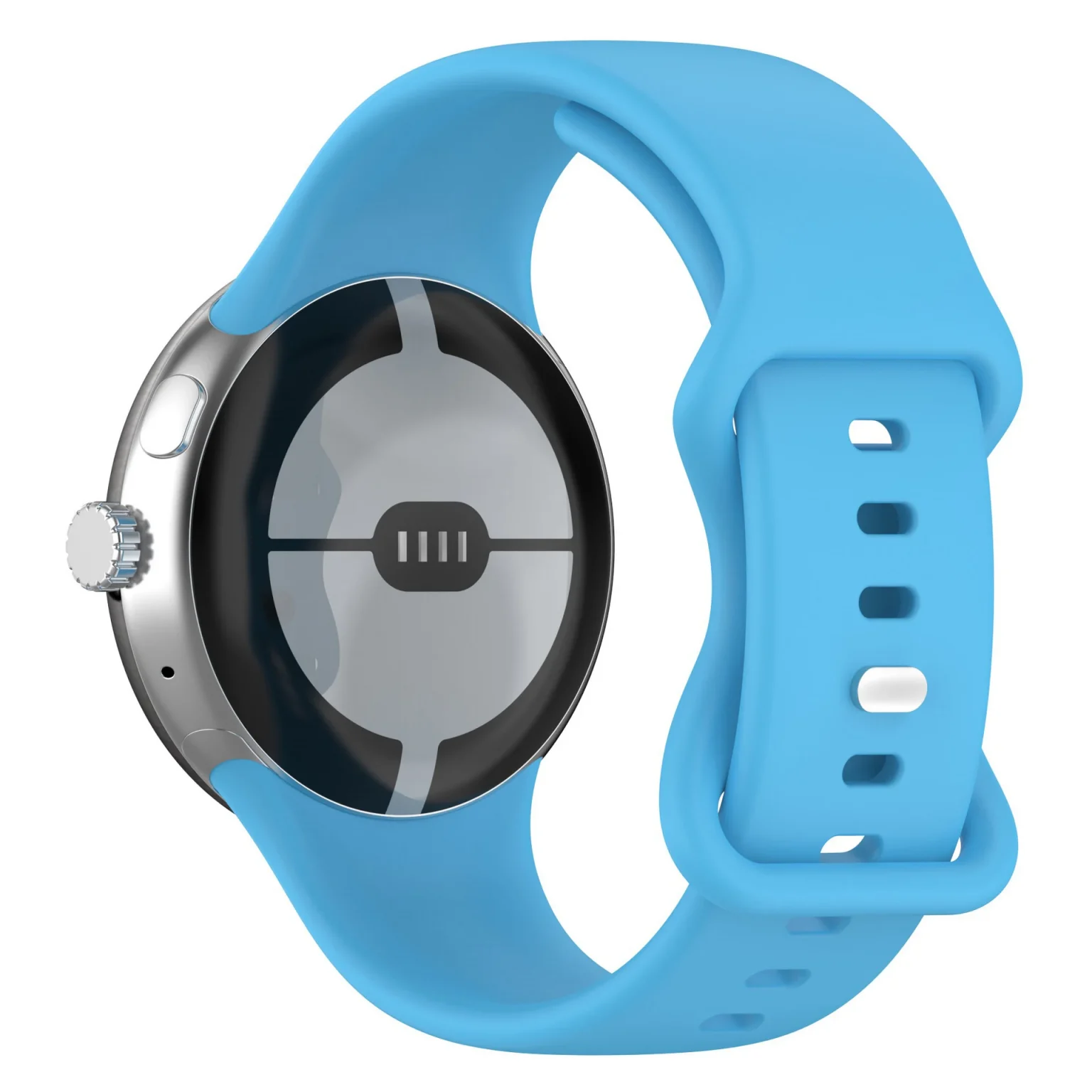 Official Silicone Strap For Google Pixel Watch 3 45mm 41mm Sports Bracelet Wristband For Google Pixel Watch 2/1 Men/Women Correa 3