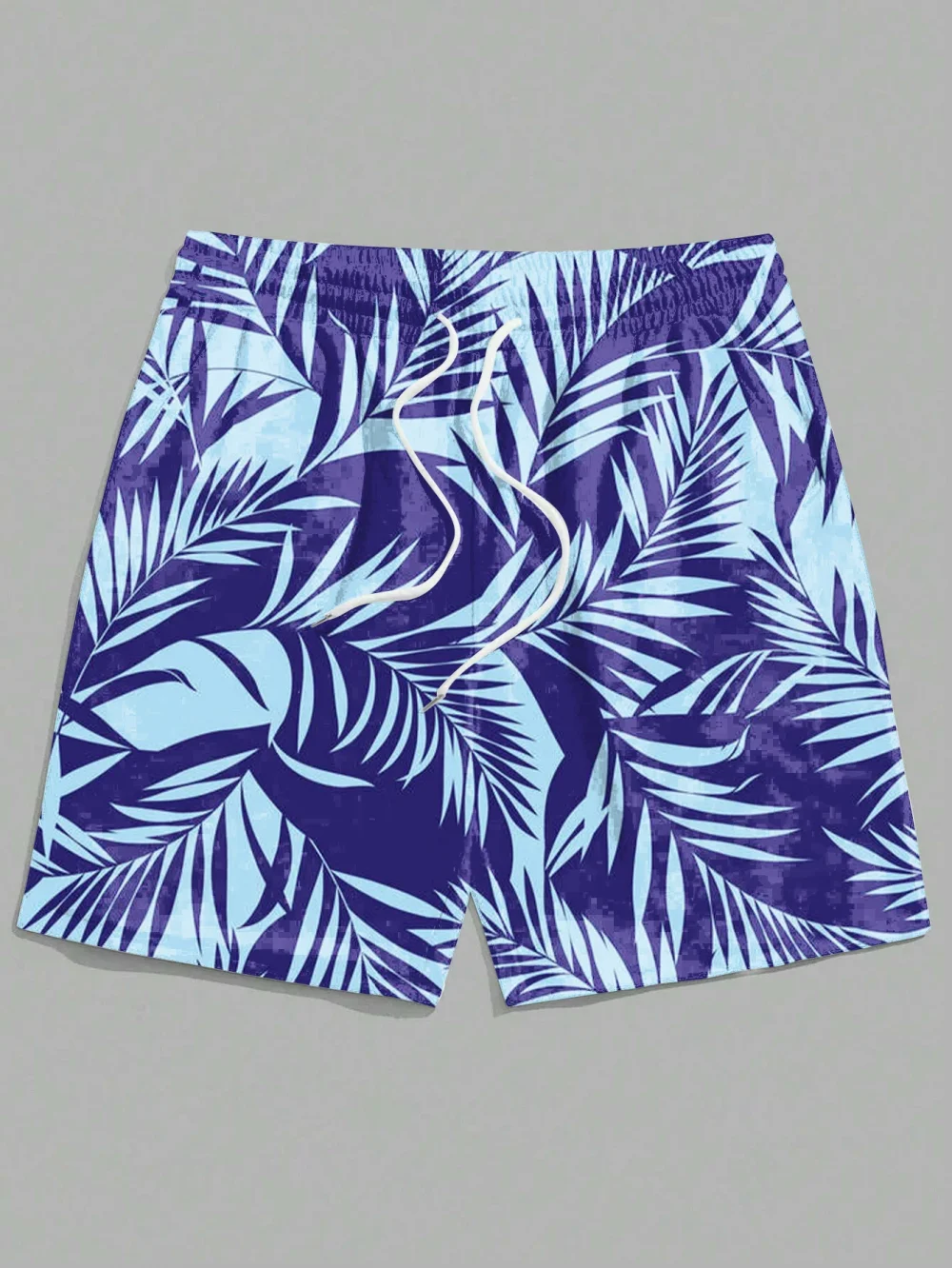 Men's Designer 3D-Printed Vacation Shorts - High-End Tropical Foliage Patterns For Island Getaways 2