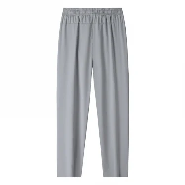 CHRLCK Men Running Pants Jogging Casual Summer Thin Sweatpants Quick Dry Ice Silk Straight Trousers Sports Gym Breathable Unisex 2