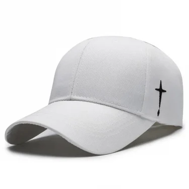 New Cross Water Drop Embroidery Baseball Caps Unisex Simple Solid Sunshade Cap Men Outdoor Adjustable Casual Sunscreen Hat 6