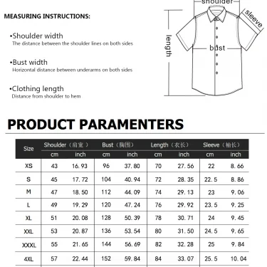 2024 New Men's Shirt Summer Bowling Shirt Note Pattern Printed Daily Short Sleeve Button Comfortable Casual Men's Clothing 5