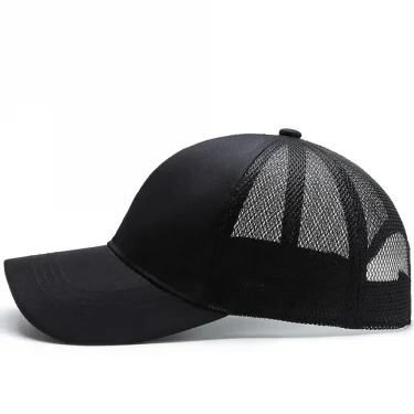 Unisex Fashion Solid Color Duck Tongue Hat Woman Man Outdoor Leisure Sports Baseball Cap Breathable Mesh Sunshade Hat 3