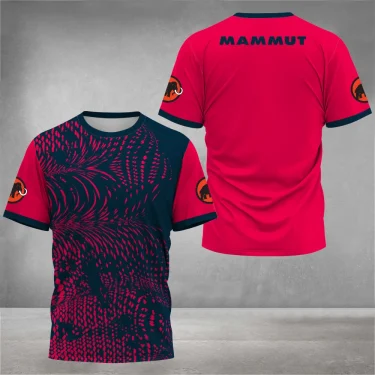 Fashion Outdoor Hiking Running Mountaineering Travel T-Shirt Quick-drying Breathable Men's Crew Neck T Shirt Short-sleeved Shirt 5