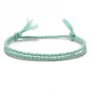 Trendy Gift Handmade Braided Rope 925 Tibetan Silver C-Bracelet 3set Femme Men Beach Surfer Minimalist Temperament Jewelry Gifts 5