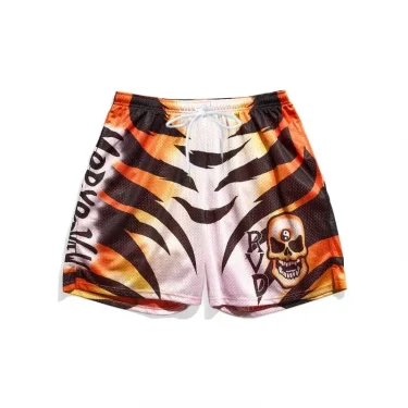 New Summer Cartoon Anime Fashion Casual Style Shorts Classic Printed Gym Shorts Men's Gym Basketball Sports Beach Shorts 2