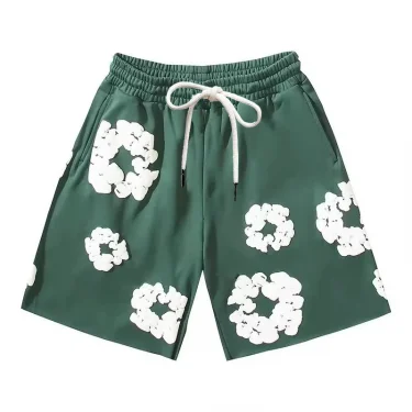 2025 Summer Beach Pants Casual Harajuku Y2 American 3D Printed Flower Shorts Vacation Outdoors Kids Men Shorts Male Shorts 6