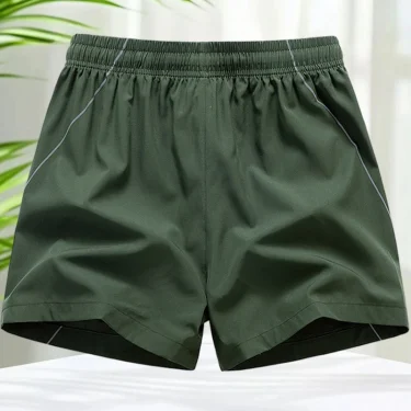Quick Dry Shorts Men with Zipper Pockets Lightweight Flexible Drawstring Training Shorts 5 Inch Running Shorts Gym Workout Sport 6
