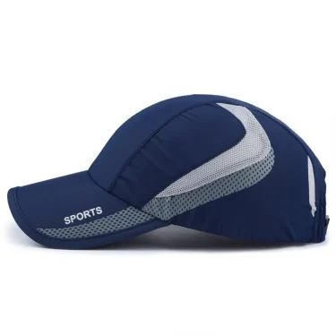 Men Women Outdoor Sport Baseball Mesh Hat Running Visor Quick-drying Cap Sun Protection Scrub Cap Hats For Women Sport Tools 4