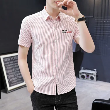 Shirts for Men Floral Print Business Short Sleeve Man Shirt High Quality Luxury Cheap Brand Original Fashion 2025 Summer Silk 2