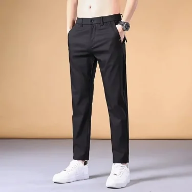 Fashion Men's Pants Summer Suit Pants Casual Korean Men's Pants Joggers Men Streetwear Casual Sports 4