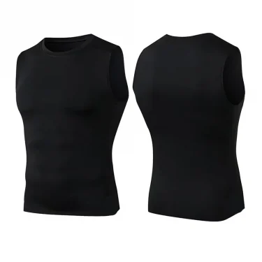 Mans Compression Tank Top Men Gym Shirt Sleeveless Quick Dry Sportswear Male Fitness Bodybuilding Vest Workout Muscle Top 2