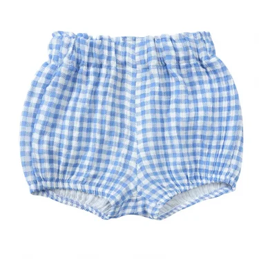 2025 Organic Cotton Shorts for Baby Clothes Toddler Boy & Girl Bloomer Printed Short Pants for Babies Board Shorts Diaper Covers 5