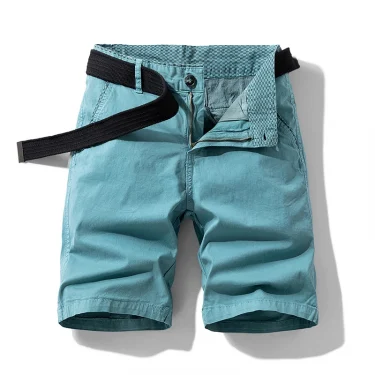 New Summer Men Cotton Cargo Shorts Men Fashion Breeche Bermuda Beach Jogger Shorts Men Tactical Casual Shorts Male Dropshipping 3