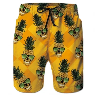Funny Animal Dinosaur Beach Shorts Pants Men 3D Printing Surfing Board Shorts Summer Hawaii Swimsuit Swim Trunks Cool Ice Shorts 5