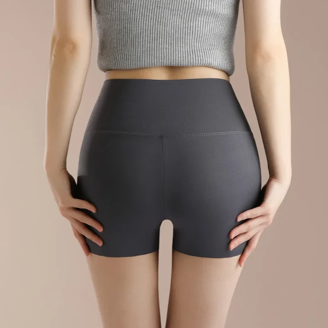 Summer Female Protective Shorts Shorts Woman Seamless Underwear for Women Safety Short Pants Ice Silk Panties Intimates 5