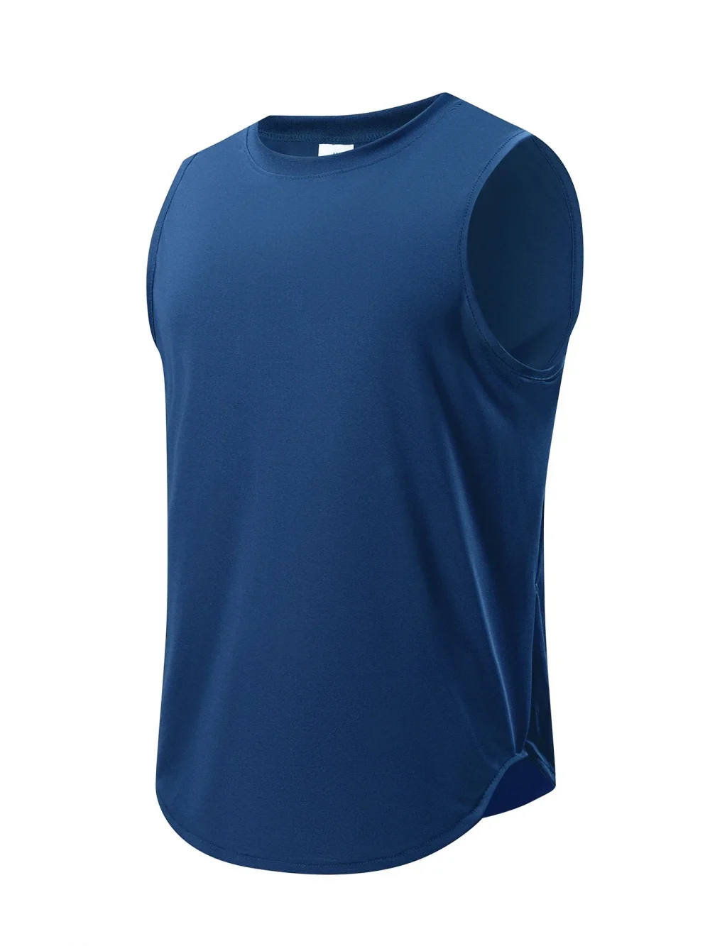 Men's Running Round Quick Drying Gym Tank top Men Fitness Sleeveless Shirt Sunmmer Male Mesh Breathable Fitness Sports Vest 6