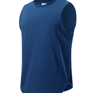 Men's Running Round Quick Drying Gym Tank top Men Fitness Sleeveless Shirt Sunmmer Male Mesh Breathable Fitness Sports Vest 6