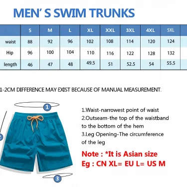 Men's Hawaiian 3D Palm Tree Pattern Beach Shorts Quick Dry Outdoor Leisure Sports Shorts Fashion Men's Shorts 6