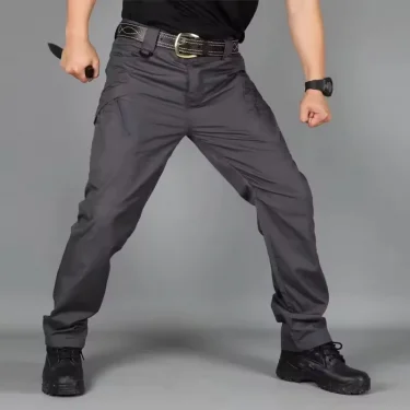 Military Tactical Pants Cargo Men Waterproof Trousers Casual Pants Wear-resistant Multi-pocket Outdoor Hiking Work Trousers Male 5