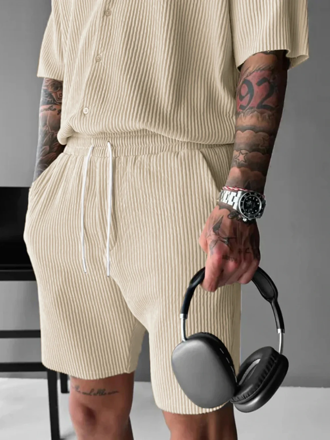 Men's Summer Casual Daily Shorts Homme Loose Basketball Shorts Sport Outdoor Fitness Running Sweatpants Male Clothes Streetwear 6