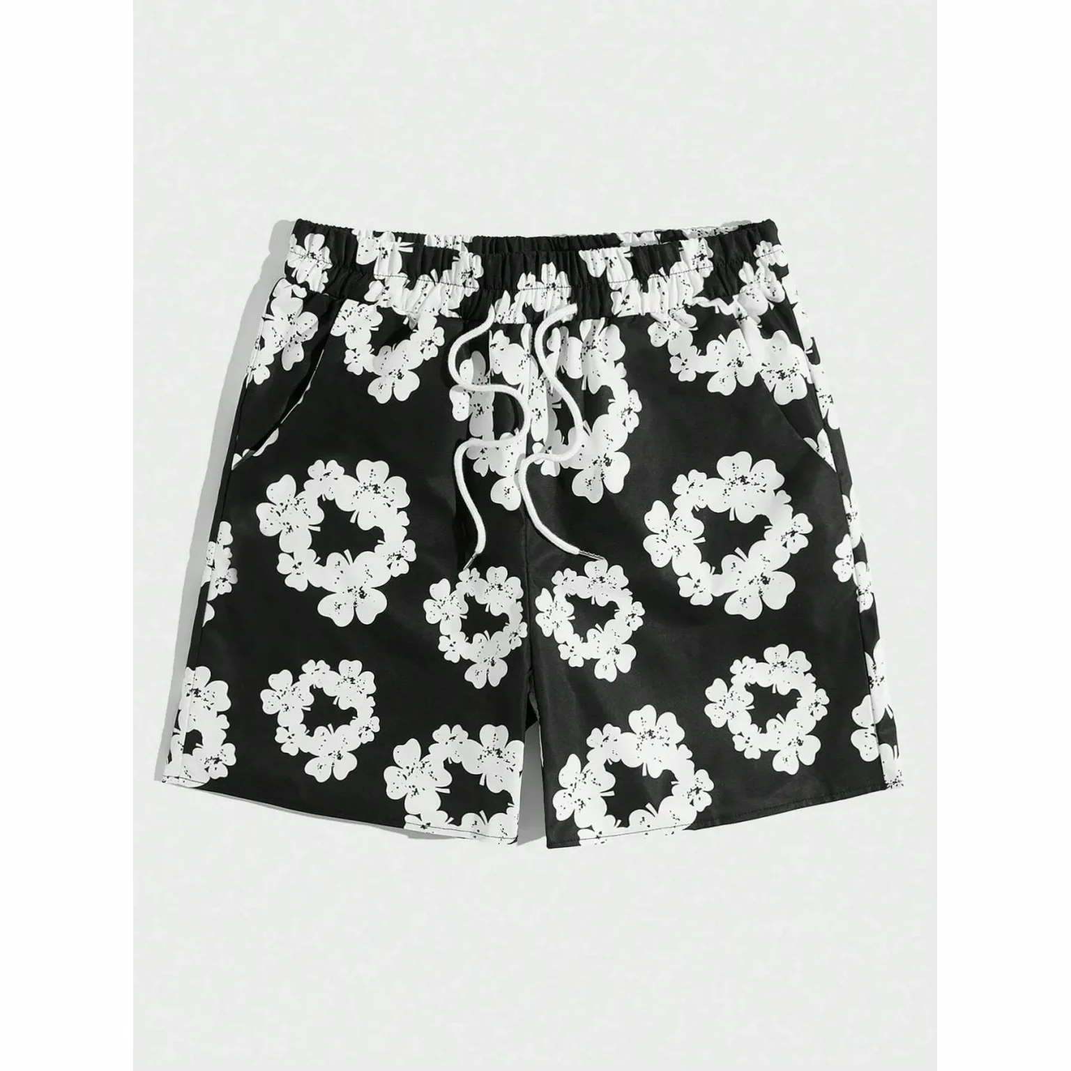 2025 American Style Flower 3D Sports Shorts Men's Boxing Combat Training Sports Pants Summer Beach Breathable Quick Drying Pants 4