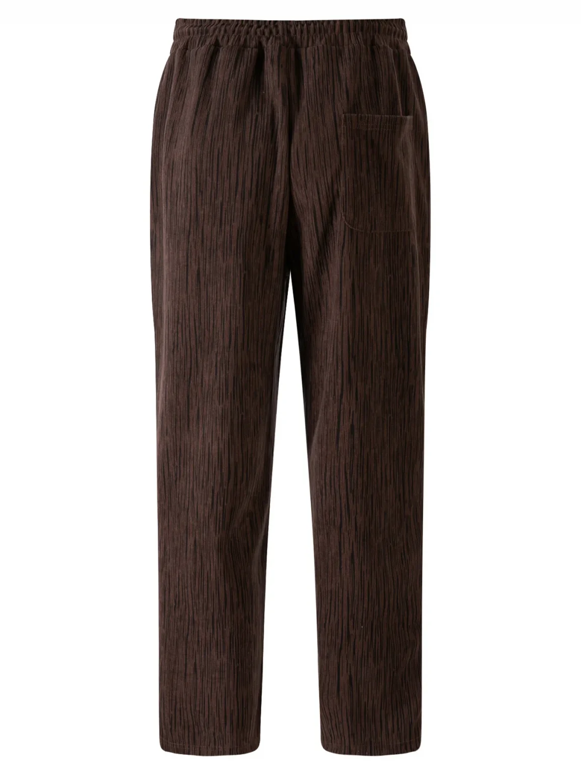 Spring new men's pants 2025 fashion corduroy high quality super casual trend for young men straight pants wide leg pants 6