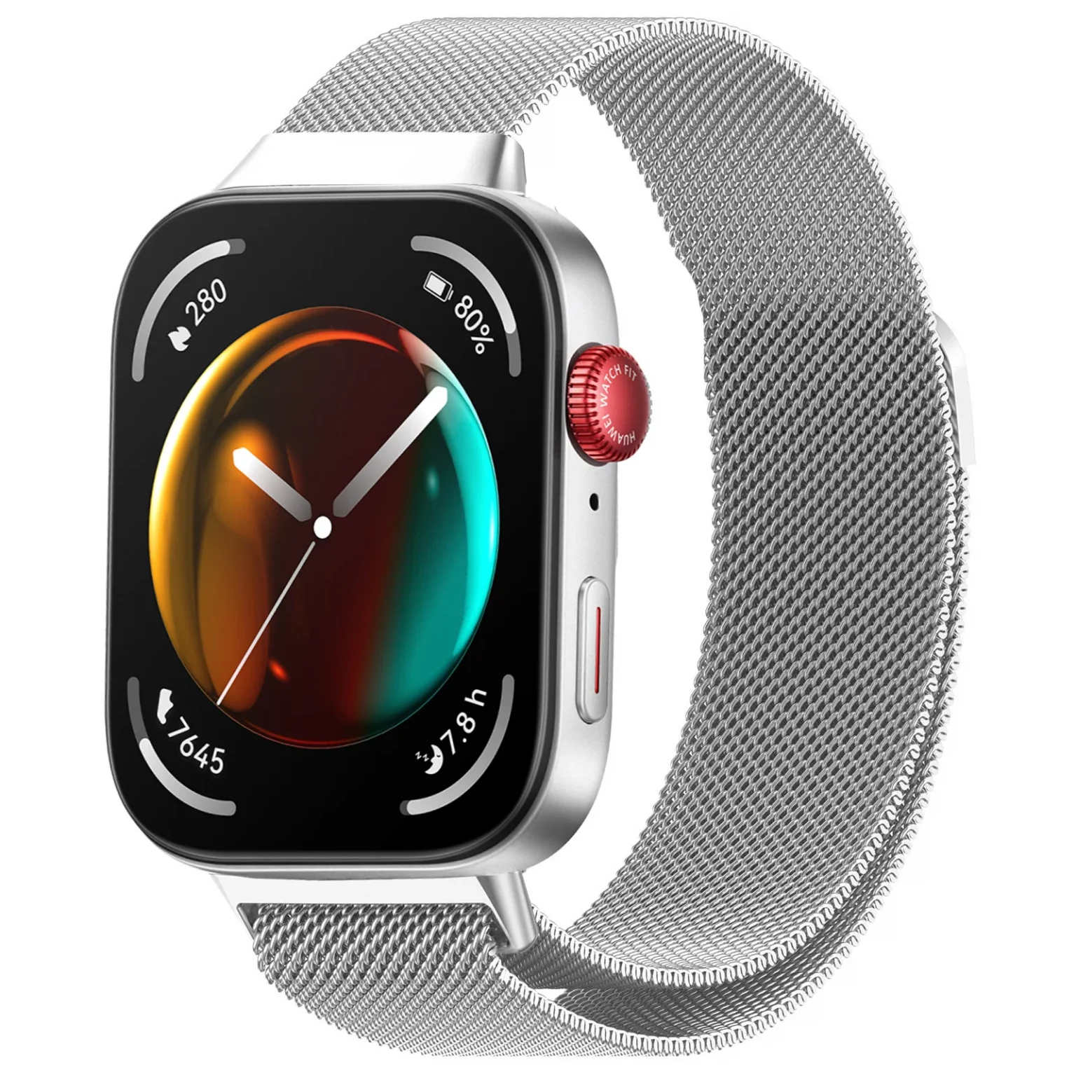Magnetic Milanese Strap for Huawei Watch Fit 3 Stainless steel Breathable Wristband for Huawei Watch Fit 3 Bracelet Accessories 3