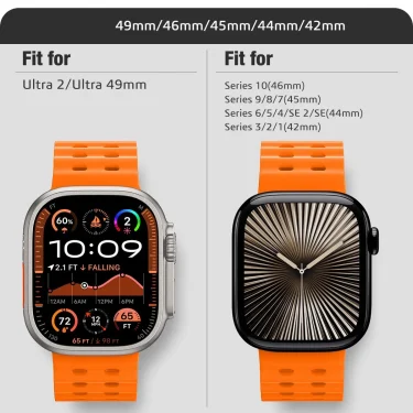 Ocean Strap For Apple Watch Band Ultra 2/1 49mm Series 10 46mm Sports Bracelet Wristband iWatch 9 8 7 6 5 4 SE 45mm 44mm Correa 4