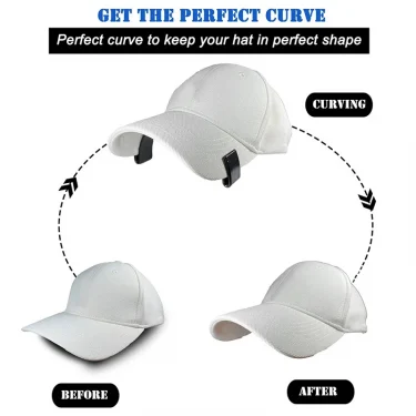 Hat Curve Bender Plastic Hat Curving Band Hat Brim Shaper Hat Bender Brim Hat Shape Keeper Hat Curver Tool For Baseball Caps 4