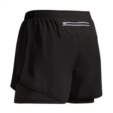 Men's Running Shorts Quick-drying Fitness ventilate Double Layer Shorts Men New Sport Workout Training Bodybuilding Short Pants 6