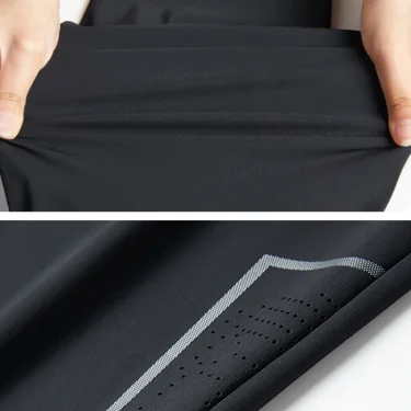 7XL Ice Silk Pants for Men Summer Lightweight Quick Dry Cooling Stretchy Casual Pants Daily Trousers Men Drawstring Sweatpants 6