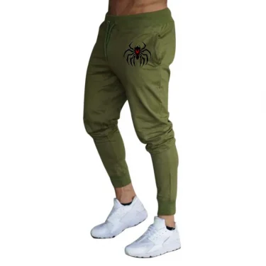 New Men Casual Sports Pants Running Workout Jogging Long Pants Gym Sport Trousers for Men Jogger Sweatpants versatile pants 2