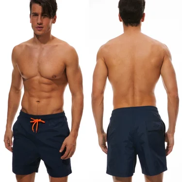 ESCATCH Man Swimwear Swim Shorts Trunks Beach Board Shorts Swimming Pants Swimsuits Mens Running Sports Surffing Shorts 5