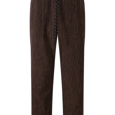 Spring new men's pants 2025 fashion corduroy high quality super casual trend for young men straight pants wide leg pants 5
