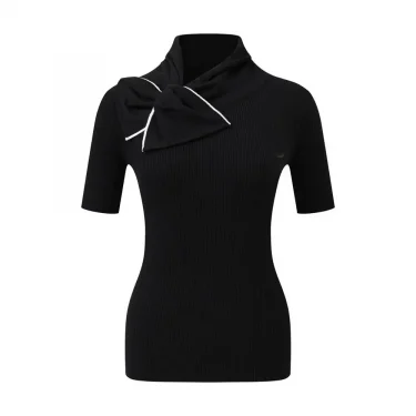 2025 New Women's Golf Knitted Shirt, Spring/Summer Women's Knitted Sports T-shirt, Comfortable and Breathable, Free Shipping 1