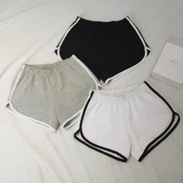 Elastic Shorts for Women, Loose Fitting, Quick Drying, Summer Thin Running, Fitness, Leisure, and Anti External Wear. Instagram 1