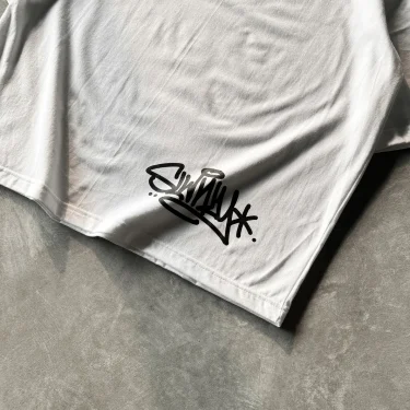 Unique And Simple Design Letters Casual T shirt Men Cotton Oversized Round Neck T shirt Women Fashion Harajuku Hip Hop Travel. 3
