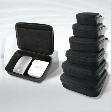 1Pc EVA Storage Box Travel Zipper Small Bag Portable Protective Storage Case Outdoor Tools Bag 6kinds Size Organizer Accessories 1