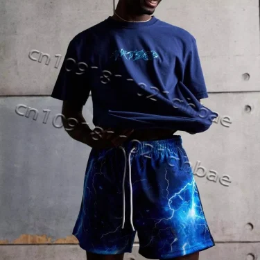 Mesh Basketball Shorts Men's Sports Shorts Quick Drying Loose Sports Shorts Adult/children's Casual Fashion Running Beach Shorts 2