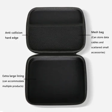 1Pc EVA Storage Box Travel Zipper Small Bag Portable Protective Storage Case Outdoor Tools Bag 6kinds Size Organizer Accessories 2