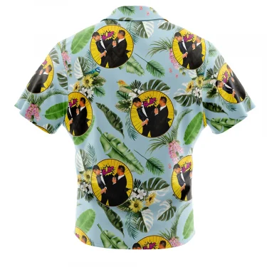 Garrison Attack On Titan Button UpHawaiian ShirtFashion Trend Breathable Loose Versatile Casual Sports Summer Men 4