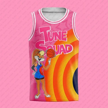 American Basketball Sports Vest Bugs Bunny Print Men Women Sleeveless T-shirt Breathable Loose Quick Drying Oversized Tank Tops 3