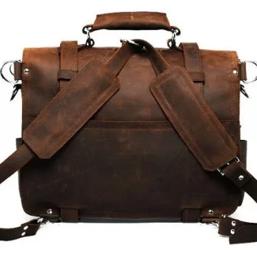 Vintage Crazy horse Genuine Leather Men Travel Bags Luggage Travel Bag Leather Men Duffle Bag Large Men Weekend Bag Overnight 4