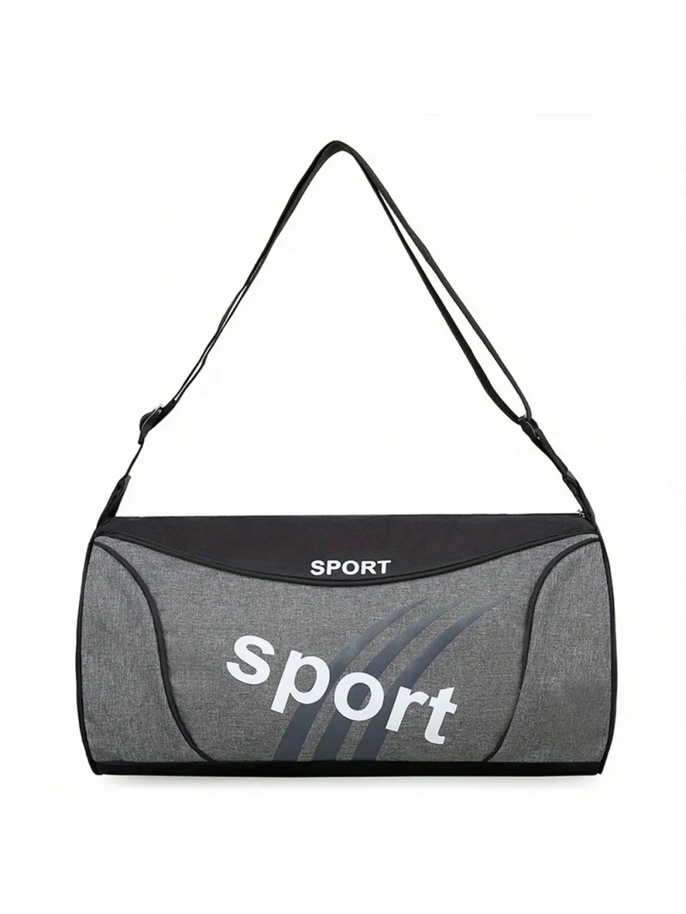 Large Capacity Colorblock Sports Duffle Bag - Spacious Interior, Durable Zipper, Ultra-Lightweight Design 4