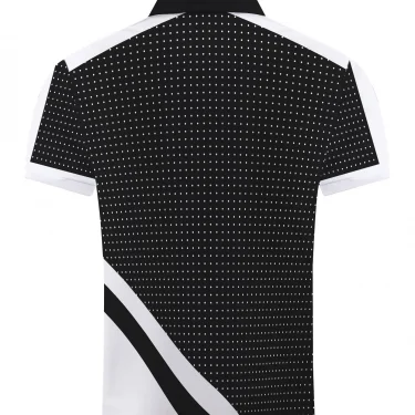 2025 summer POLO shirt button-up color lapel short sleeve men's comfortable fashion fitness sports breathable polo shirt 6