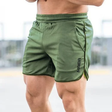 Sports Breathable Fitness Sports Shorts Running Quick Dry Slim-fit Training Pants New Summer Three-quarter Shorts 4
