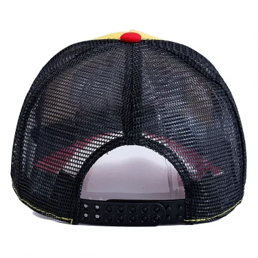 New Style Rich Color Baseball Cap Classic STATION Letter Pattern Mesh Cap Men And Women Breathable Summer Trucker Hat 6