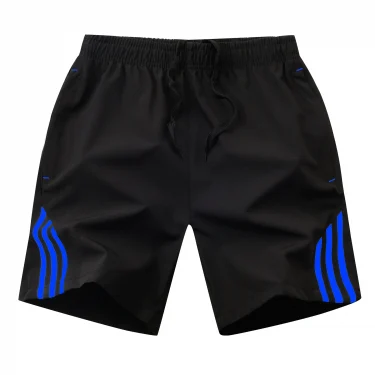 Three bar shorts, casual men's five piece pants, oversized casual pants, beach pants 3