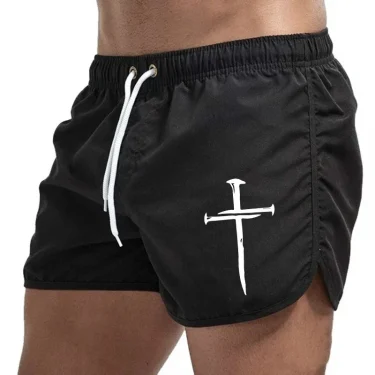 Summer Men's Beach Shorts 2025 Beach Trunks Gym Jogging Casual Pants Quick Drying Swimming Homme Surf Ventilate Seaside Shorts 2